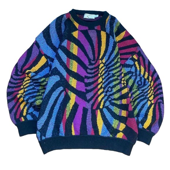 Vintage St. Croix Abstract Sweater